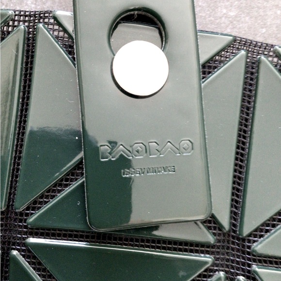 ISSEY MIYAKE Bao Bao Dark Green Tote Bag - New without Tag - Picture 4 of 6